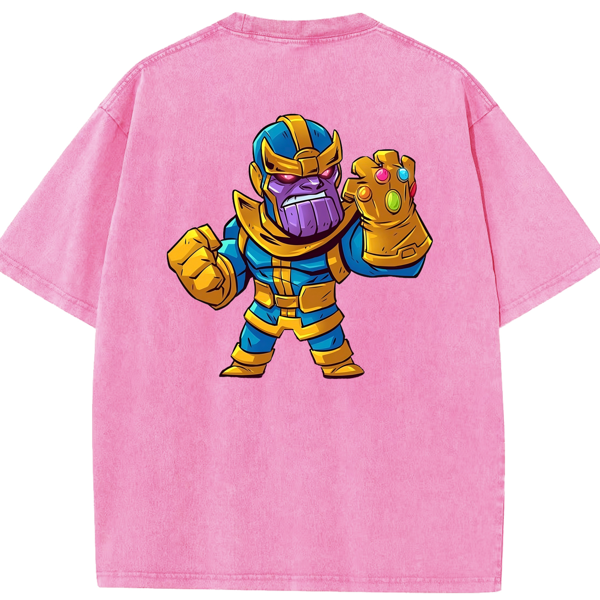 （画像用） アベンジャーズ The Avengers 綿100% ヴィンテージ風 半袖Tシャツ（背面プリント）